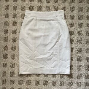 H&M White Pencil Skirt